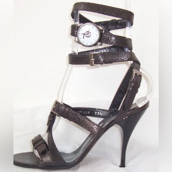 Ultra-rare Alexander McQueen high-heel sandals - Picture 1 of 9